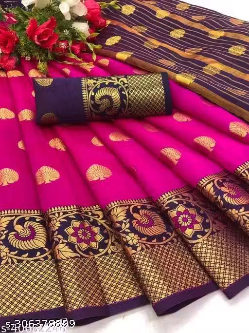 Banarasi Soft Silk Zari Saree