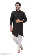 Modern Men’s Cotton Kurta Set | Elegant Self-Design Ethnic Wear