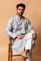 Fashion First Men’s Premium Cotton Kurta Set – Timeless Ethnic Elegance