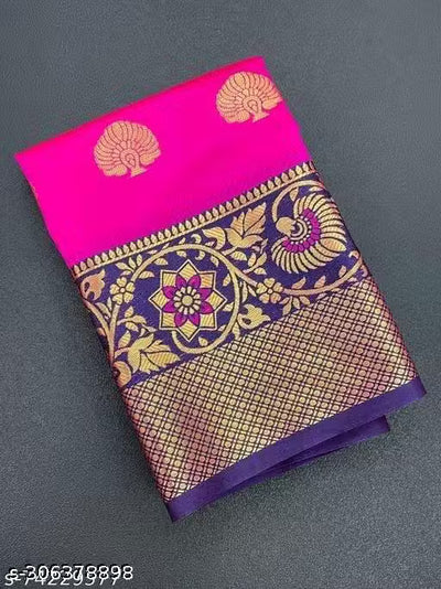 Banarasi Soft Silk Zari Saree