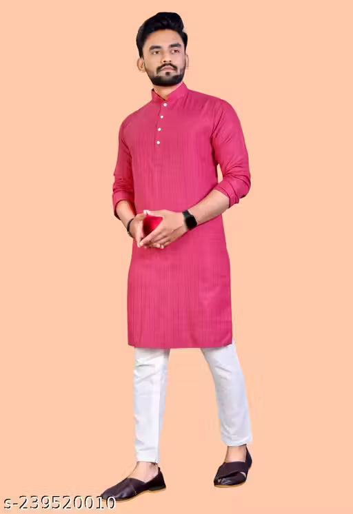 Elegant Cotton Men’s Kurta Set – Classic Style, Premium Comfort