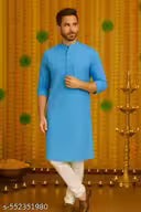 Men’s Cotton Kurta Pajama Set – Traditional & Casual Ethnic Wear for Every Occasion