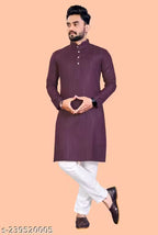 Elegant Cotton Men’s Kurta Set – Classic Style, Premium Comfort