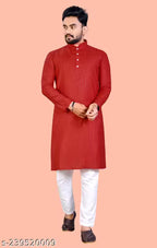 Elegant Cotton Men’s Kurta Set – Classic Style, Premium Comfort