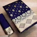 Women Rich Pallu Kanjivaram Banarasi Pure Silk Saree