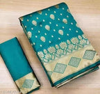 Women Rich Pallu Kanjivaram Banarasi Pure Silk Saree